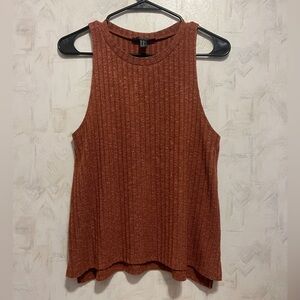 Women’s Forever 21 burnt orange tank top - XS
